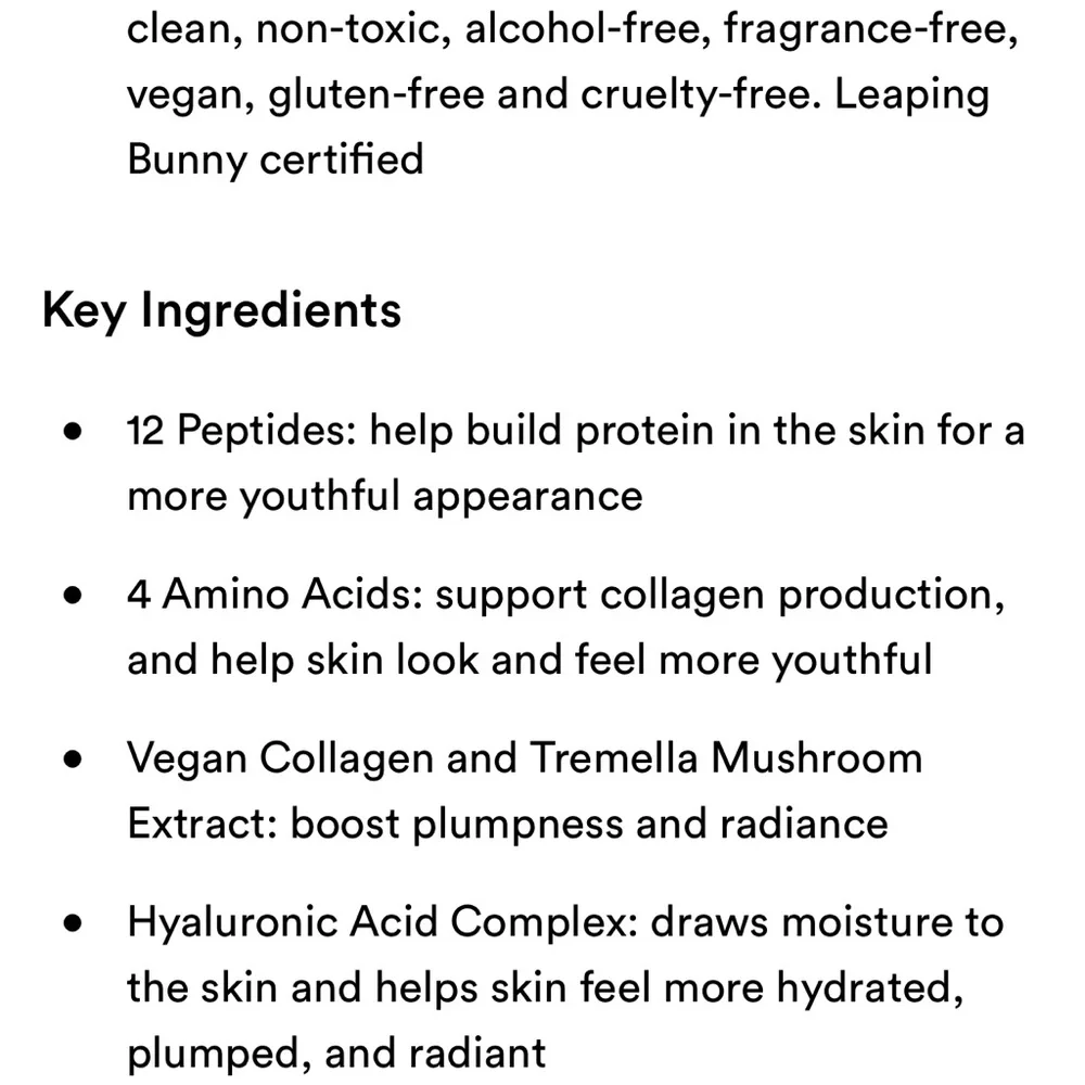 $7❤️‍🔥 LAST 1! Peach & Lily Peptide Pro Firming Moisturizer 2PK 🪞 NEW IN BOX